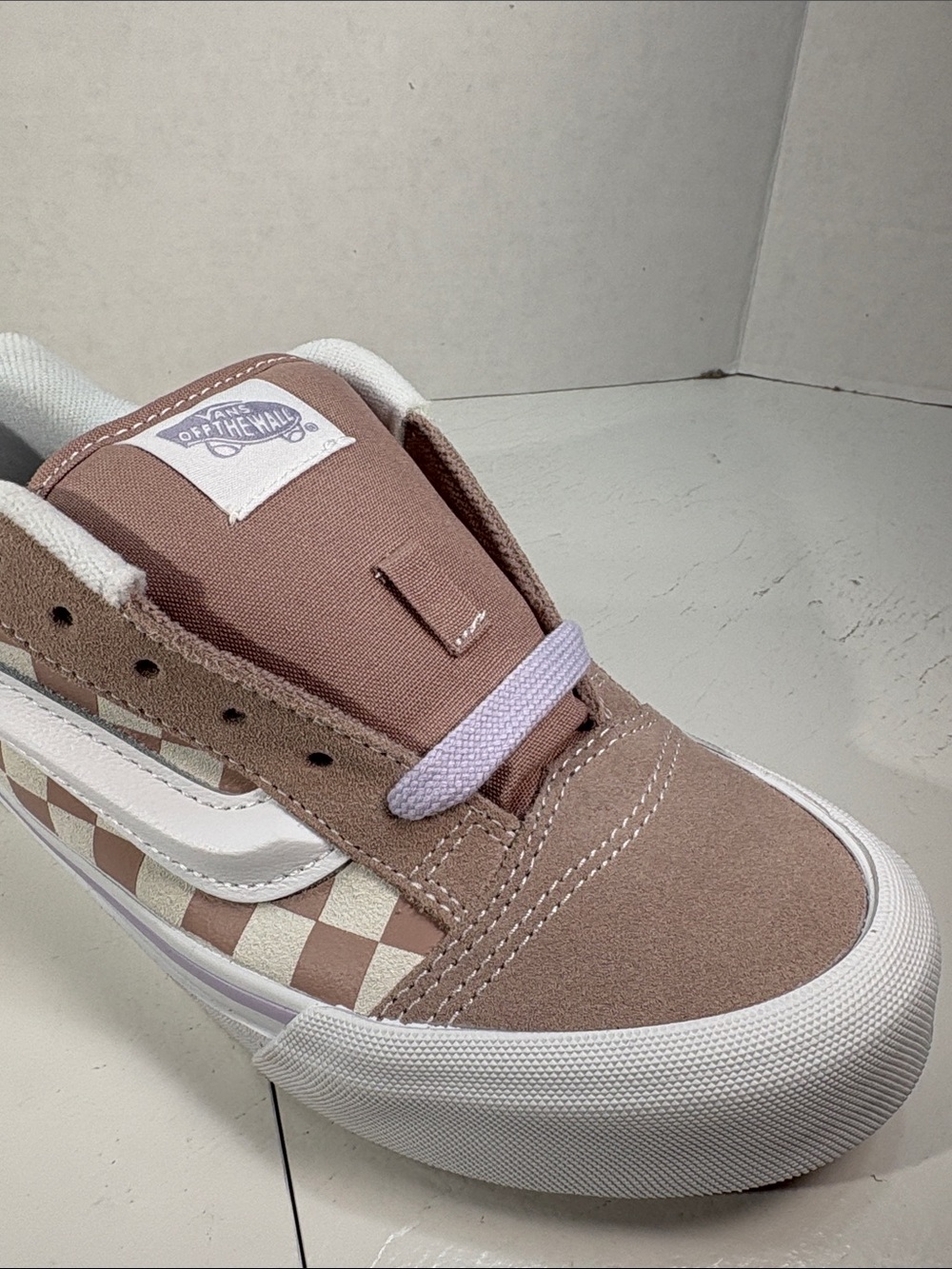 NWT Vans Knu Skool Checkerboard Skate Shoes Women’s 7.5 - Picture 6 of 10
